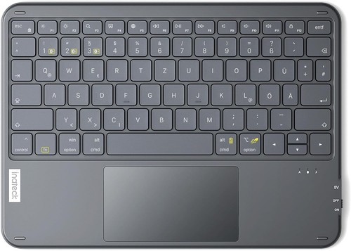Tablet tastatur mit touchpad - tablet,
